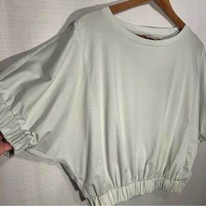 Anthropologie Pilcro and the Letter Press Cropped BatwingTop Sz Small